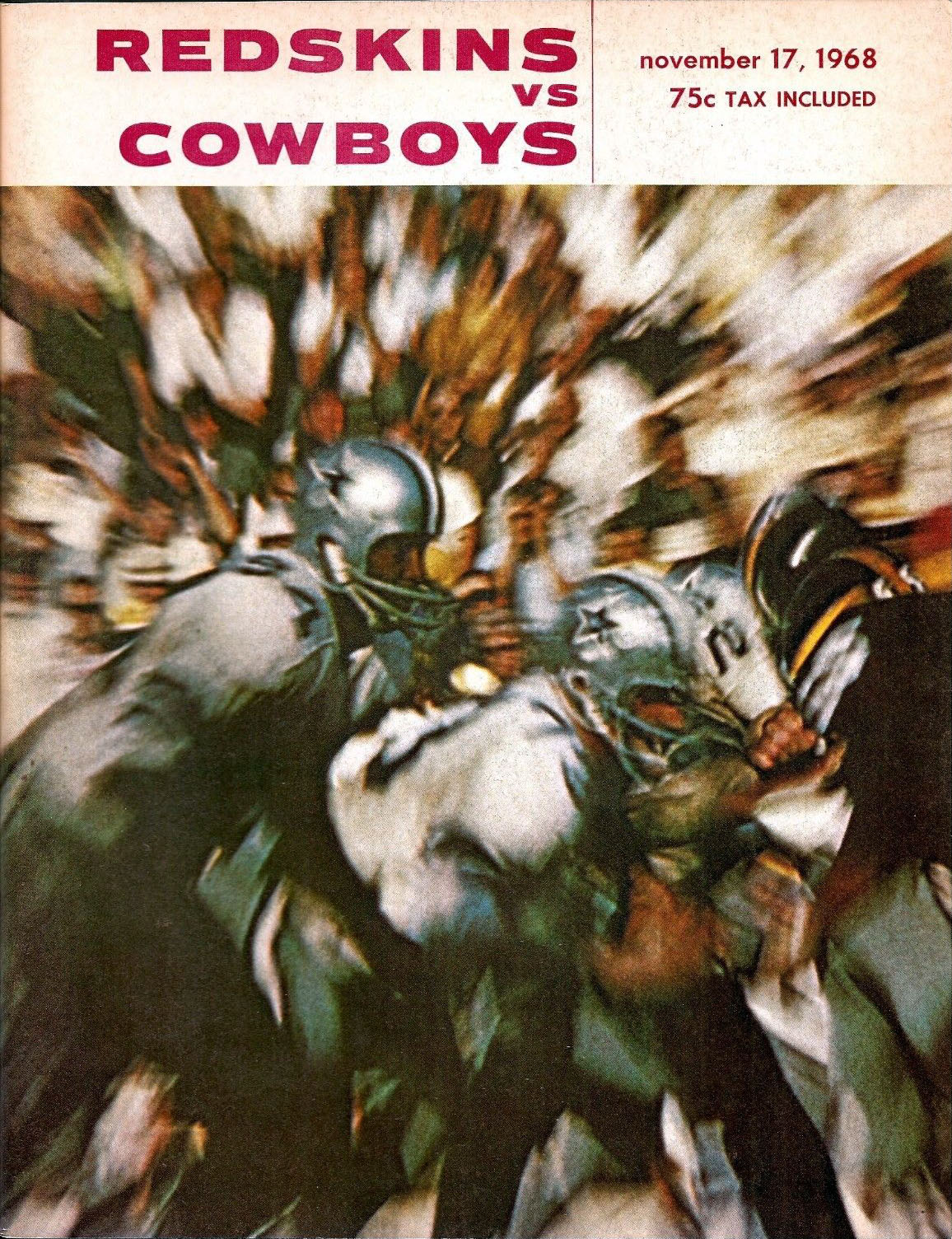 Washington Redskins vs. Dallas Cowboys (November 17, 1968)