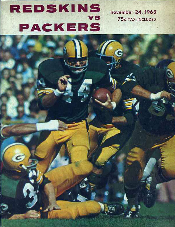 Washington Redskins vs. Green Bay Packers (November 24, 1968)