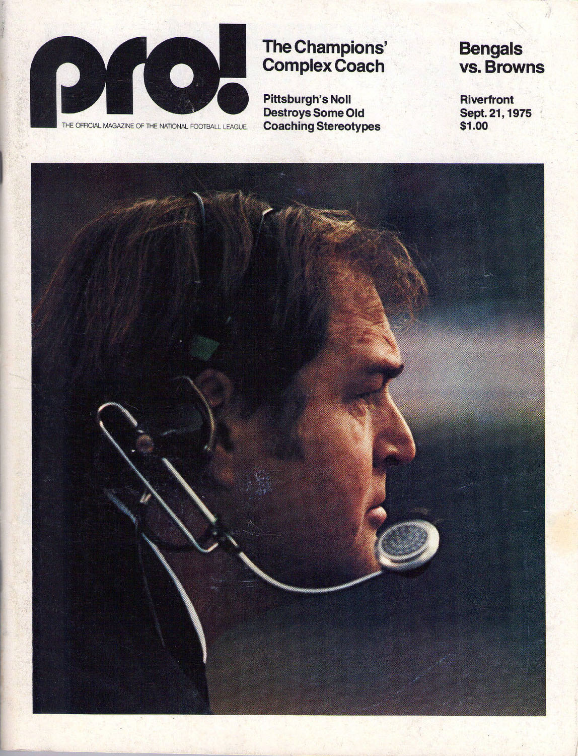 Cincinnati Bengals vs. Cleveland Browns (September 21, 1975)