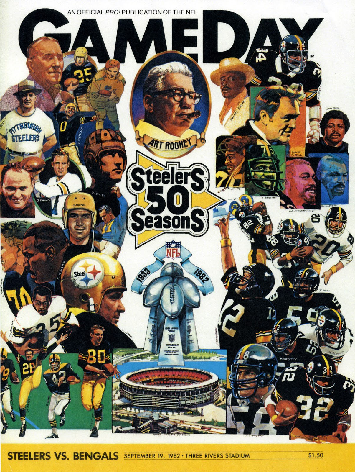 Pittsburgh Steelers vs. Cincinnati Bengals (September 19, 1982)