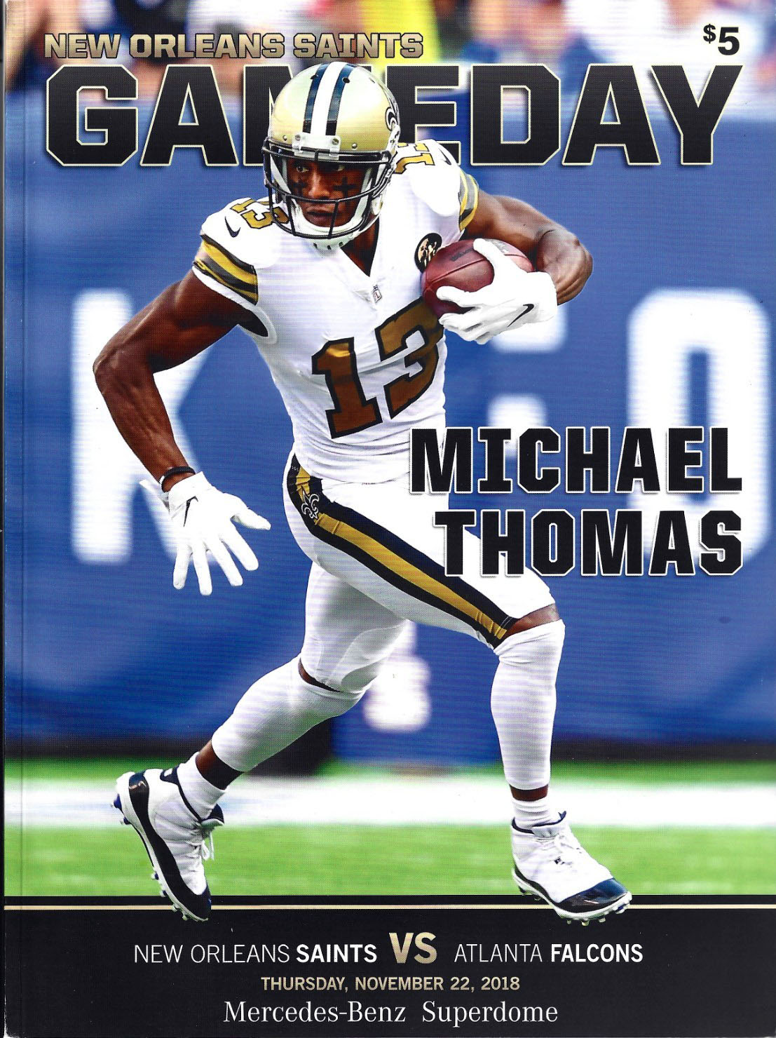 New Orleans Saints vs. Atlanta Falcons (November 22, 2018)