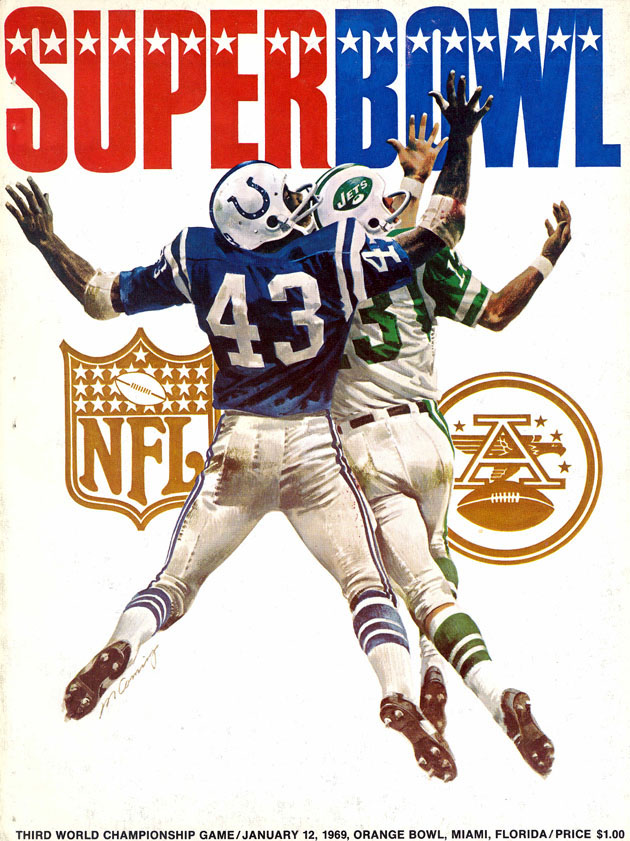 Super Bowl III program