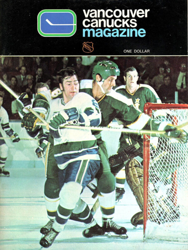 1971-72 Vancouver Canucks program