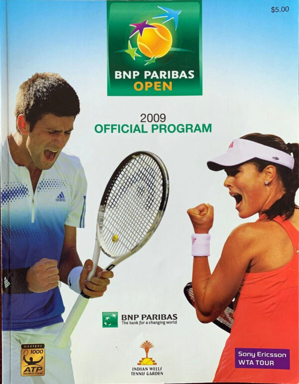 2009 BNP Paribas Open program