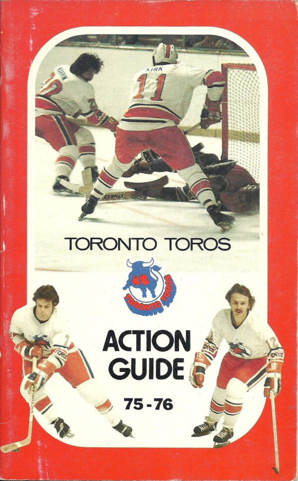 1975-76 Toronto Toros media guide