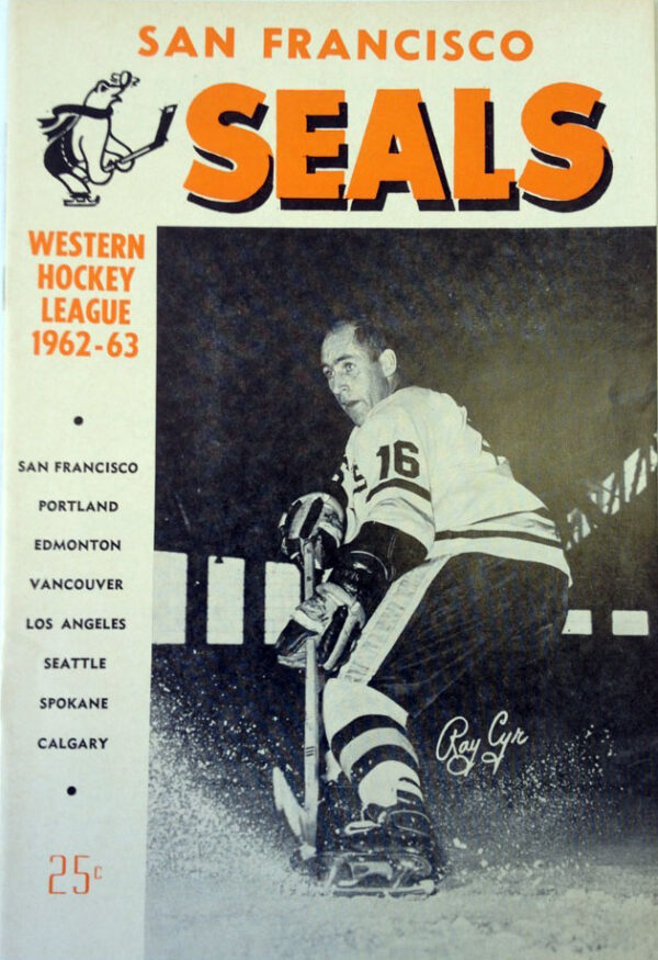 1962-63 San Francisco Seals program
