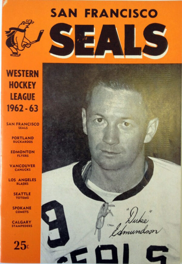 1962-63 San Francisco Seals program