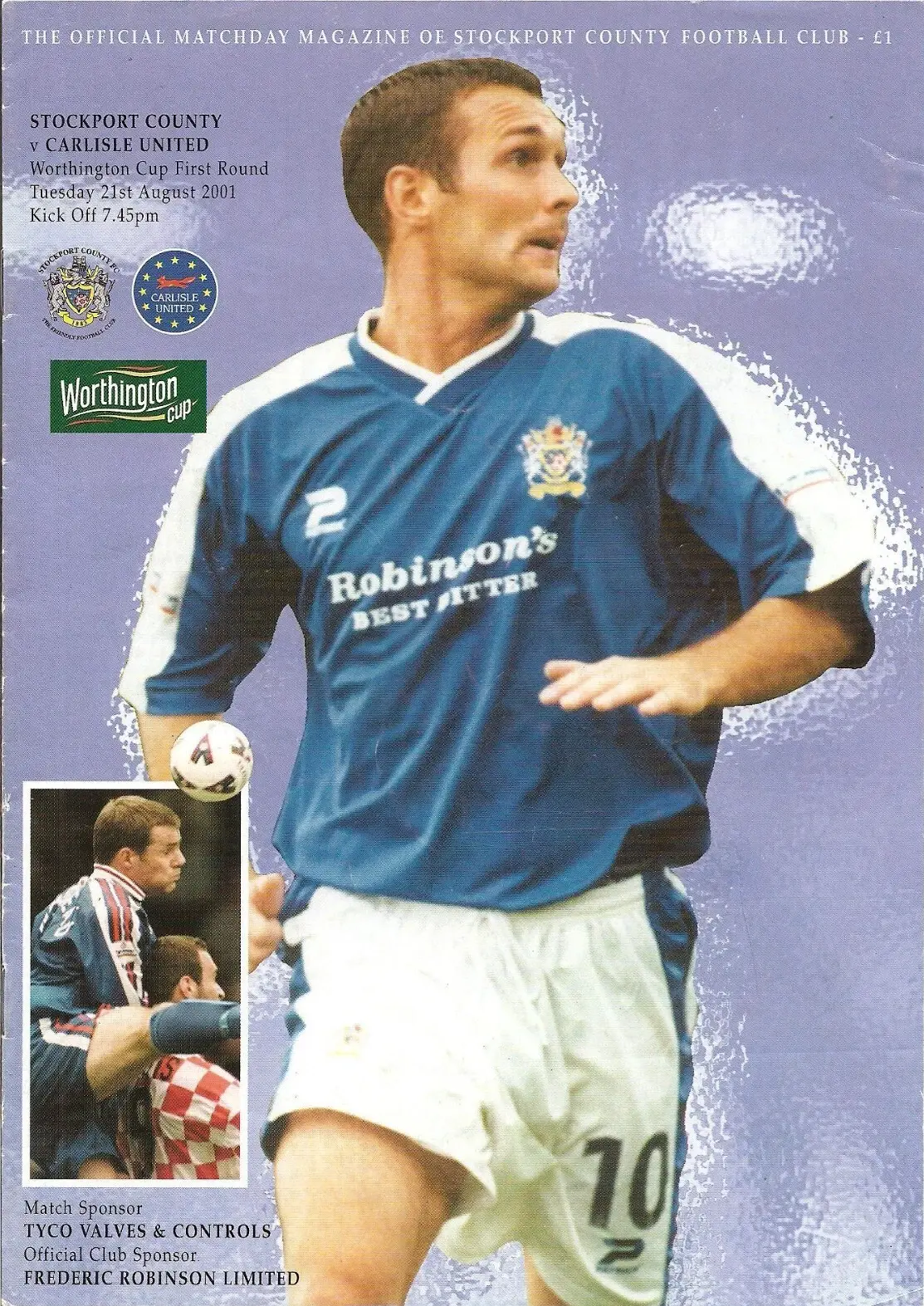 Carlisle United (August 21, 2001)