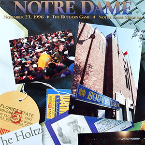 1996 Notre Dame Fighting Irish Football