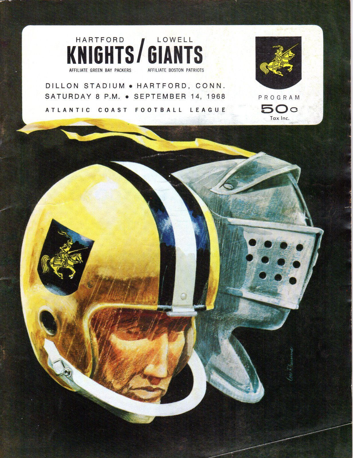 Hartford Knights vs. Lowell Giants (September 14, 1968)