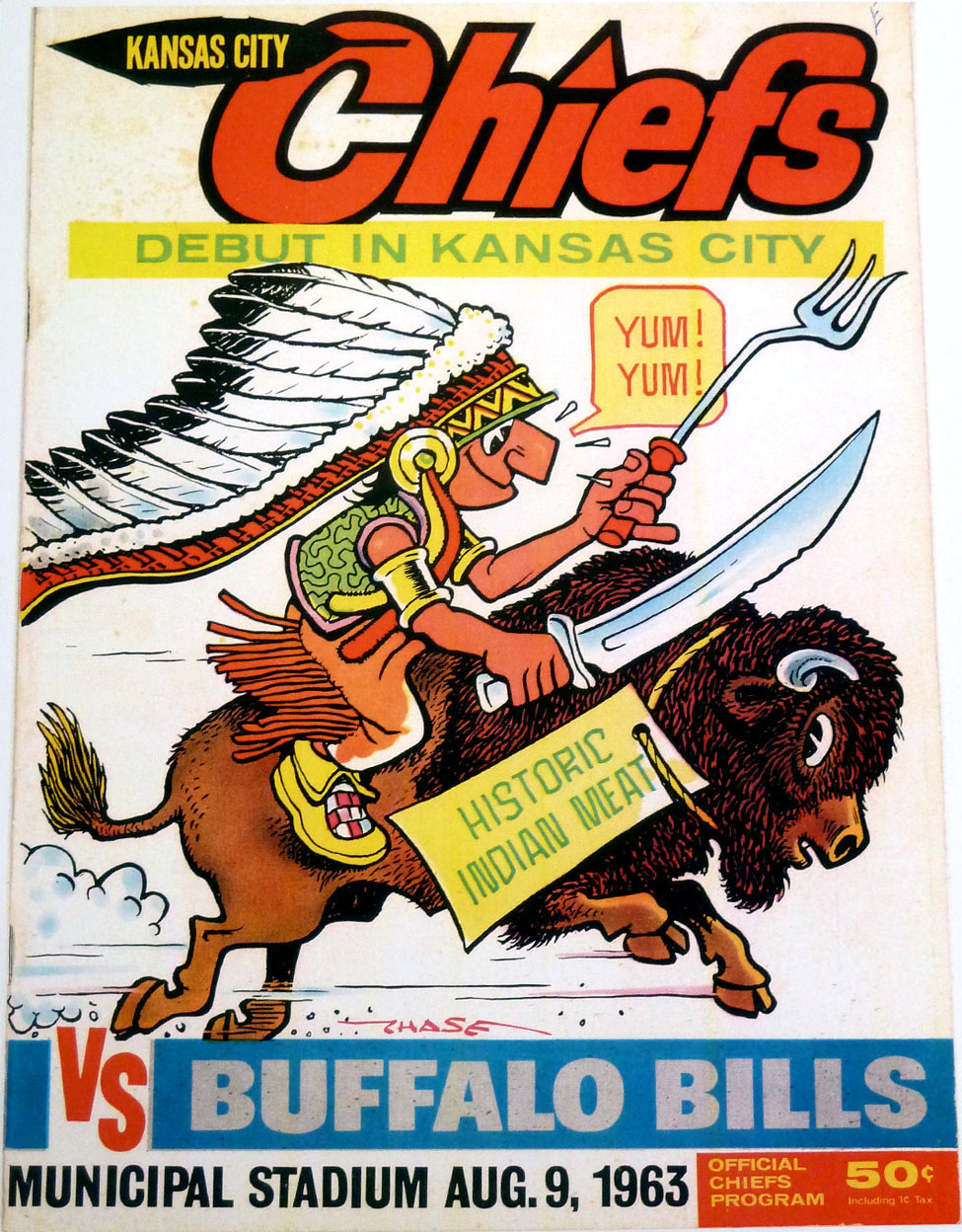 Kansas City Chiefs vs. Buffalo Bills (August 9, 1963)