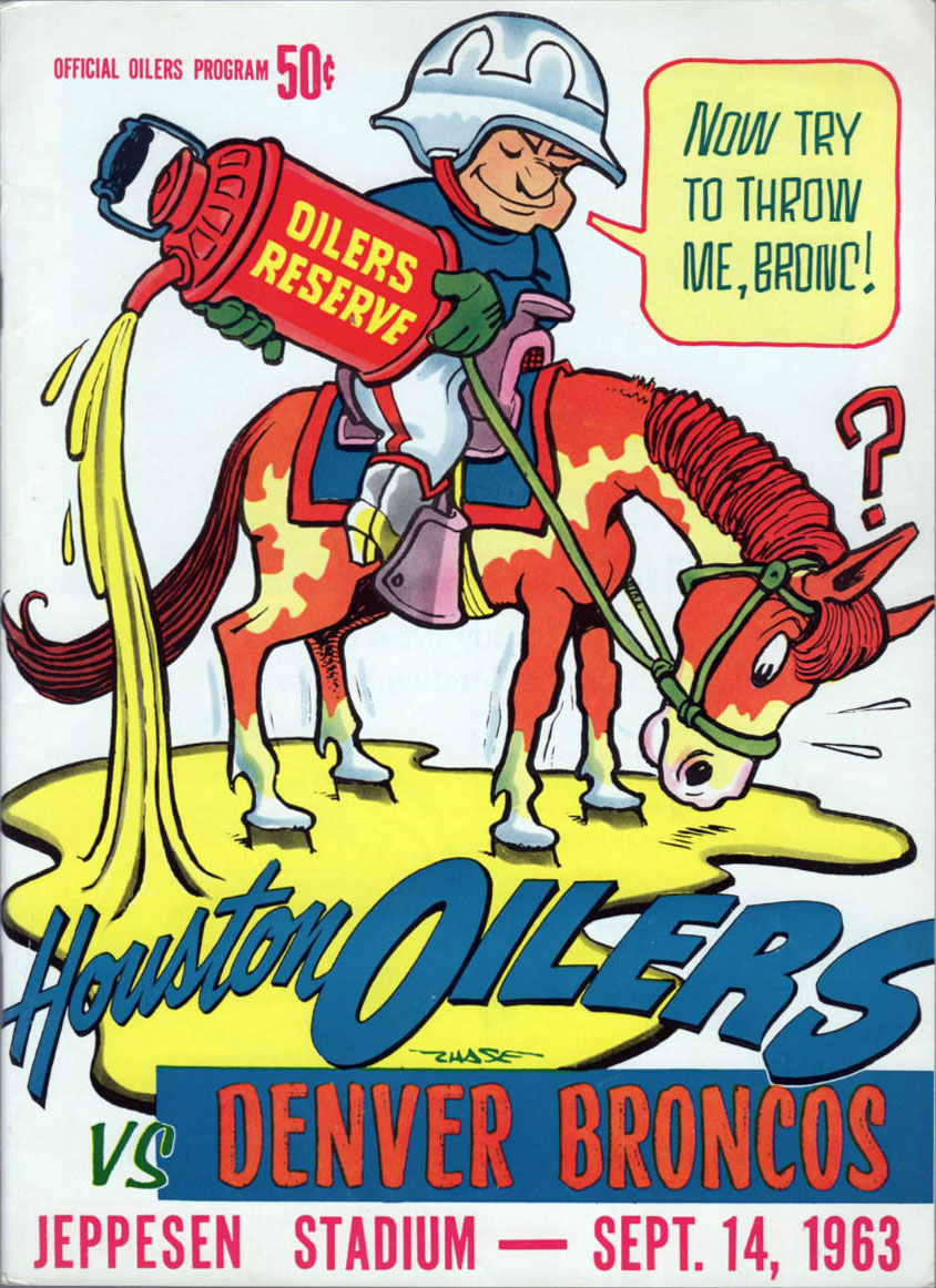 Houston Oilers vs. Denver Broncos (September 14, 1963)