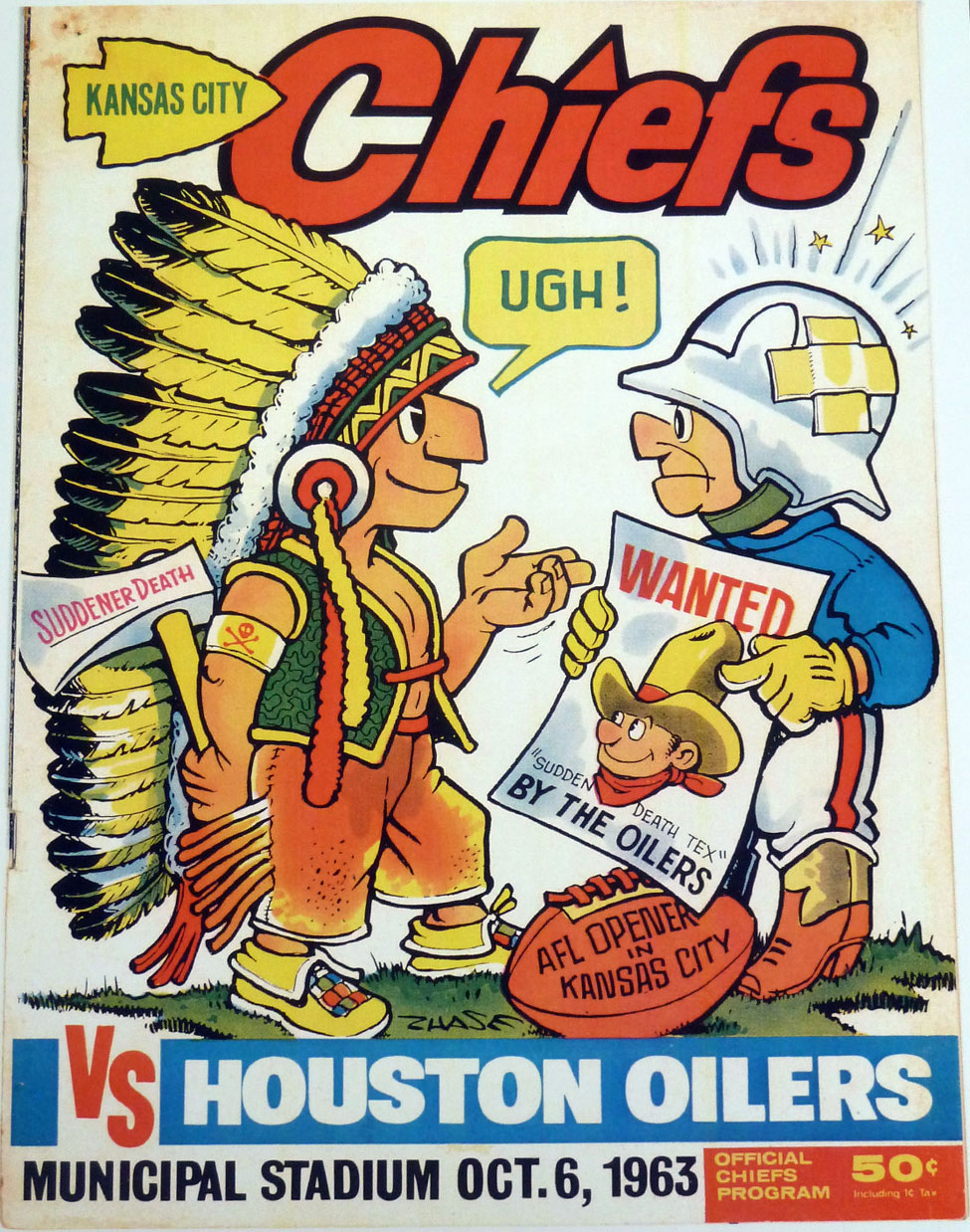 Kansas City Chiefs vs. Houston Oilers (October 6, 1963)