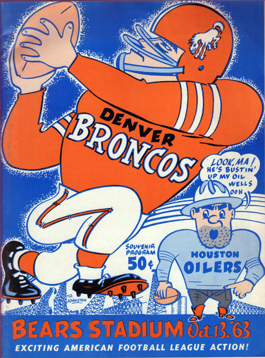 Denver Broncos vs. Houston Oilers (October 13, 1963)