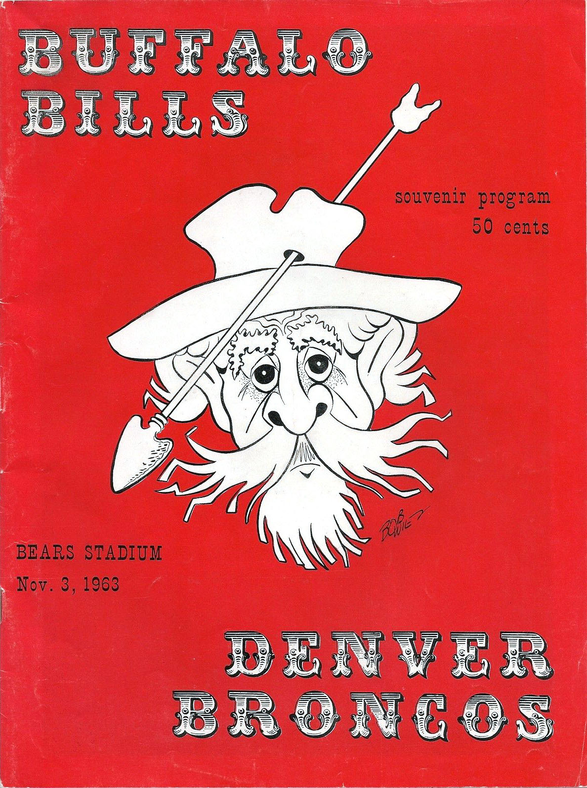 Denver Broncos vs. Buffalo Bills (November 3, 1963)