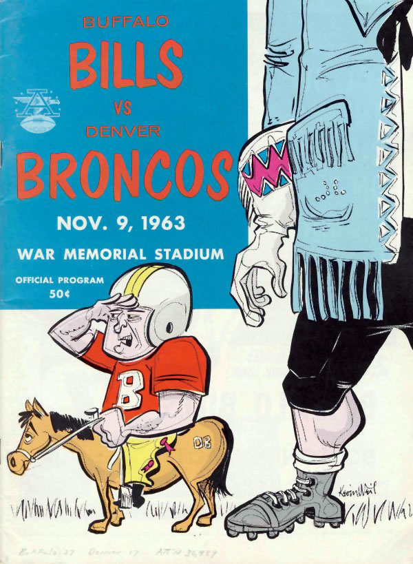 Buffalo Bills vs. Denver Broncos (November 9, 1963)