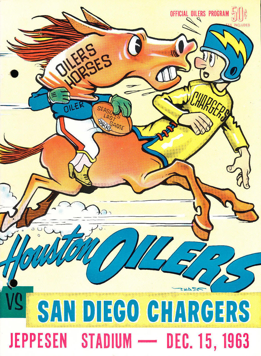 Houston Oilers vs. San Diego Chargers (December 15, 1963)