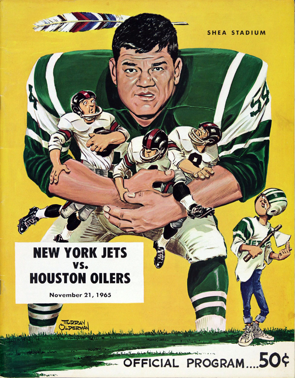 New York Jets vs. Houston Oilers (November 21, 1965)