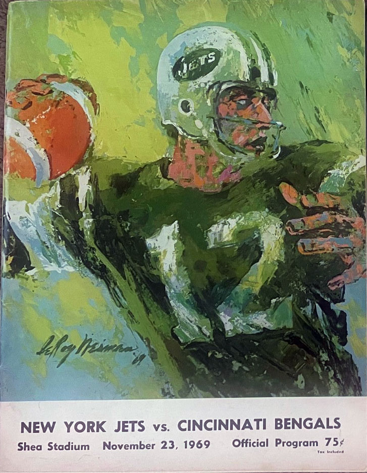 New York Jets vs. Cincinnati Bengals (November 23, 1969)