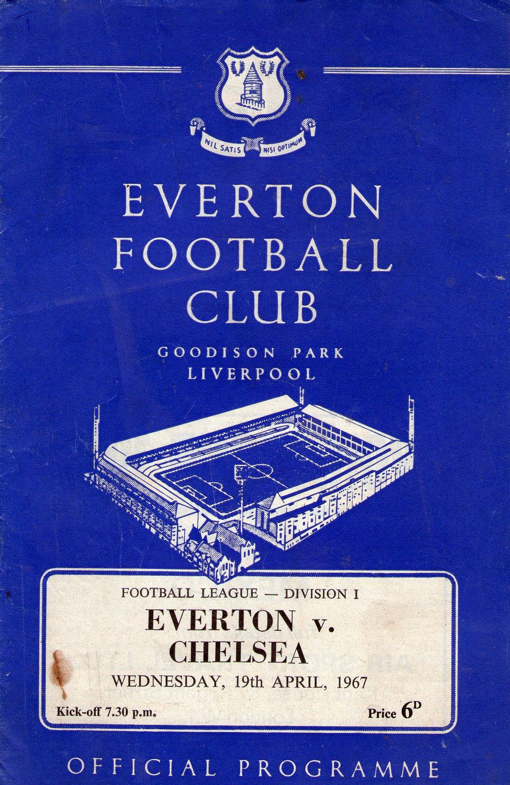 Everton vs. Chelsea (April 19, 1967)