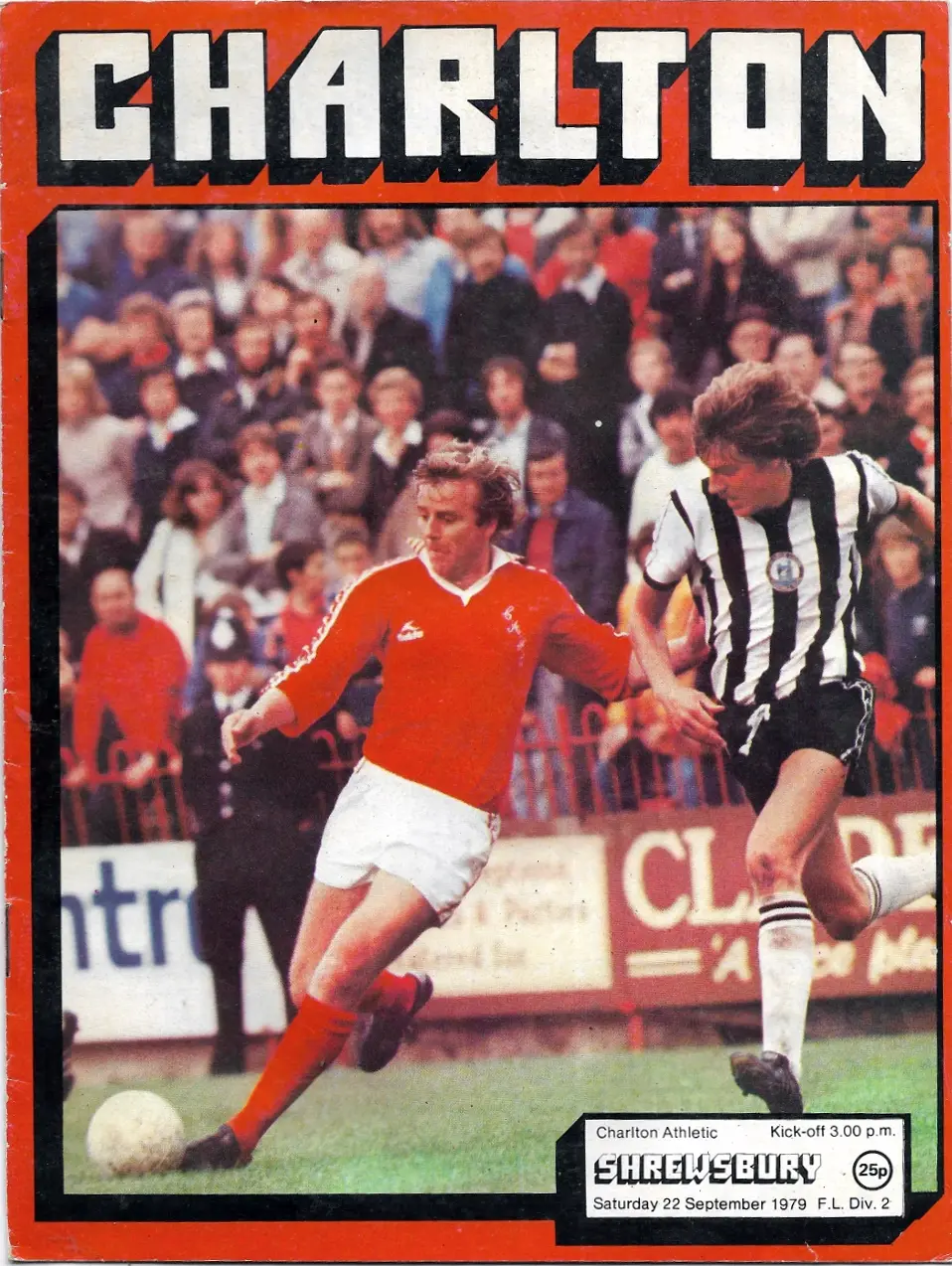 Charlton Athletic vs. Shrewsbury Town (September 22, 1979)