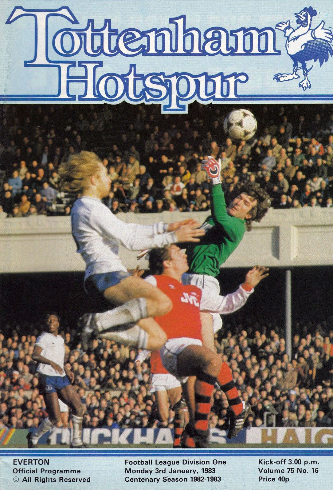 Tottenham Hotspur vs. Everton (January 3, 1983)