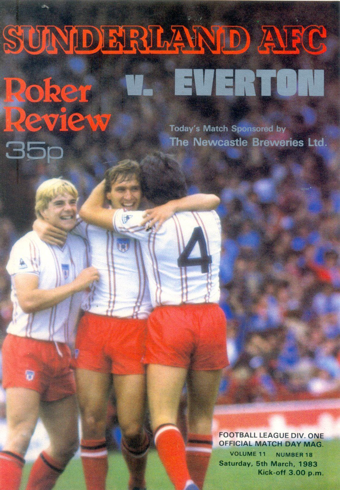 Sunderland vs. Everton (March 5, 1983)
