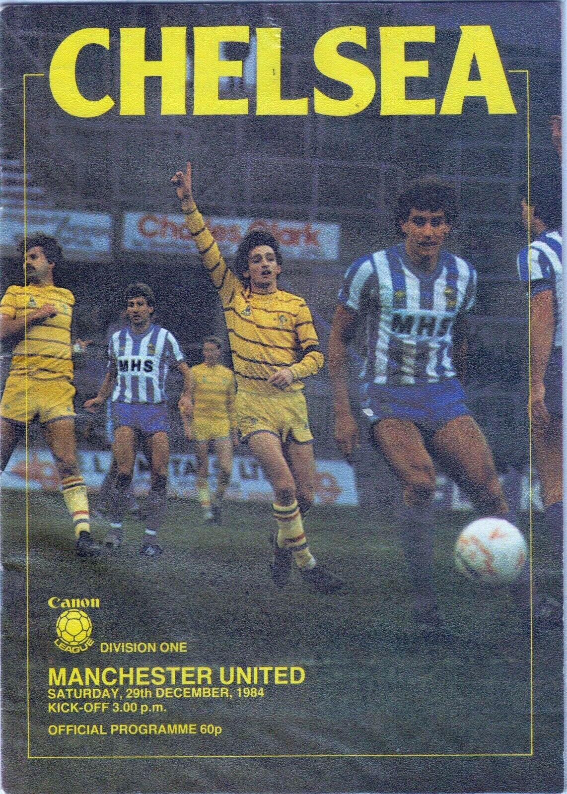 Chelsea vs. Manchester United (December 29, 1984)