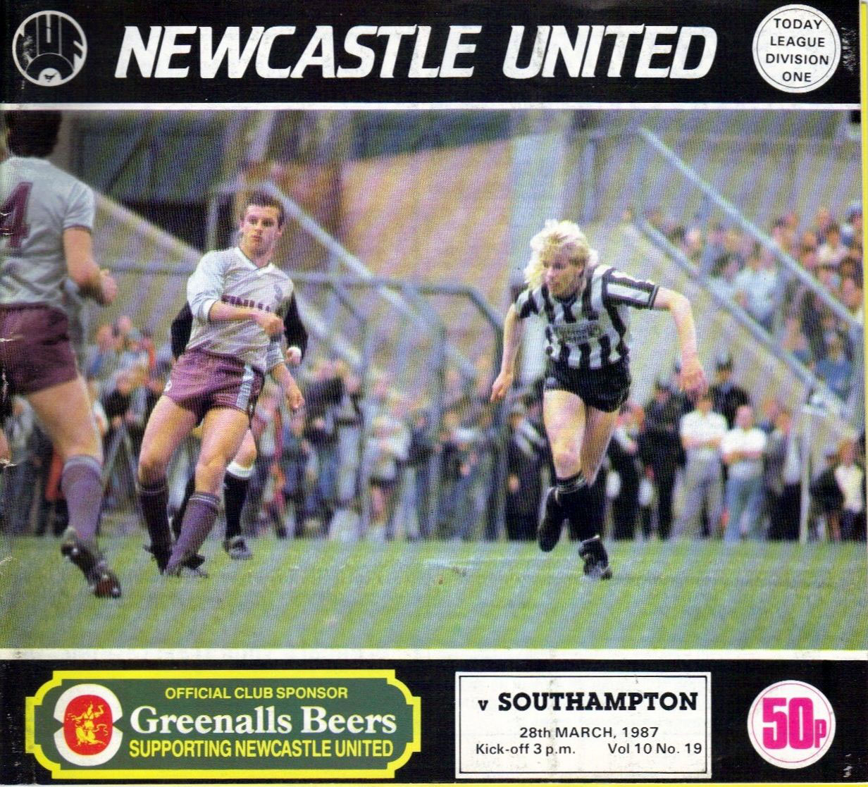Newcastle United vs. Southampton (March 28, 1987)