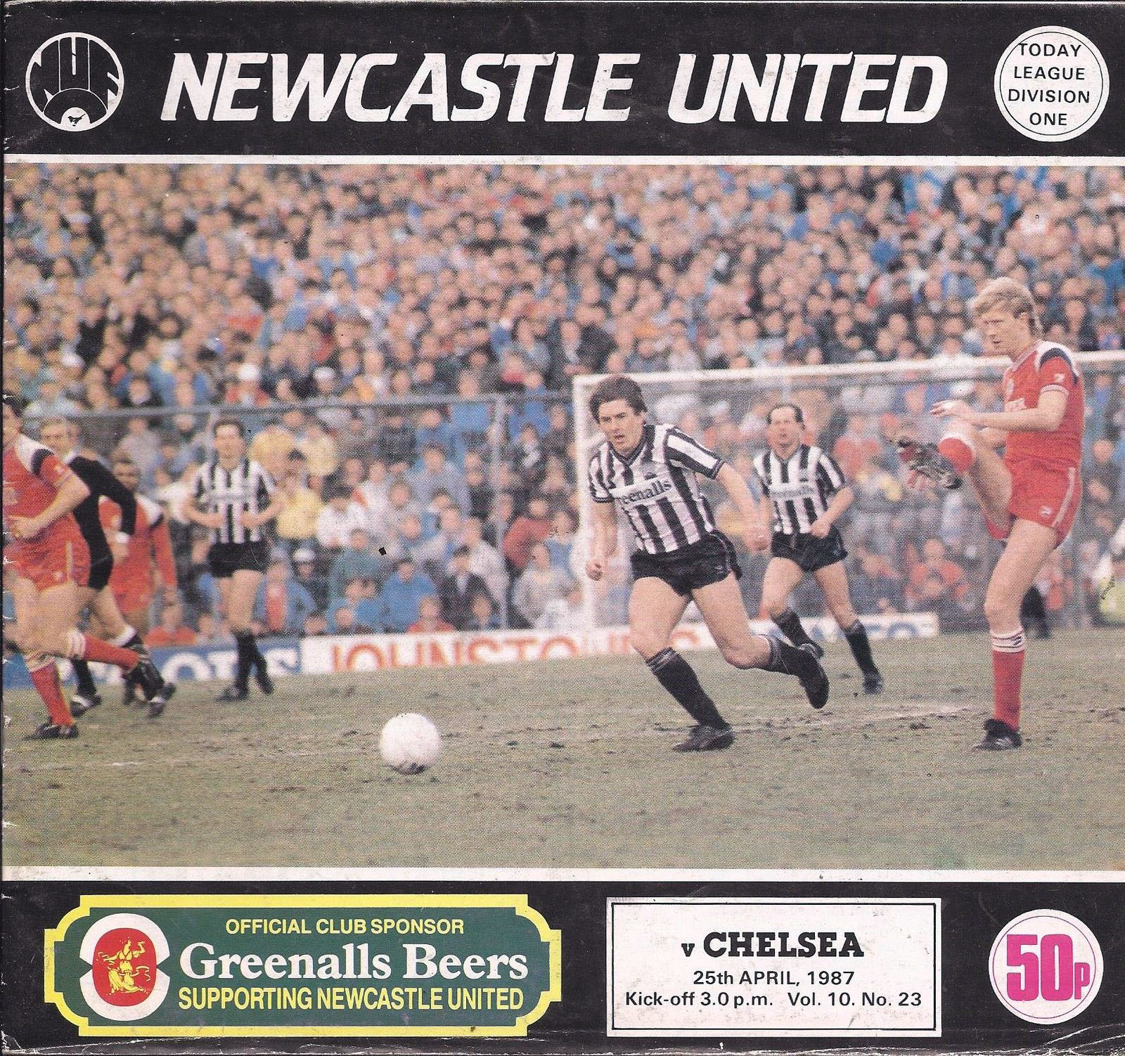 Newcastle United vs. Chelsea (April 25, 1987)