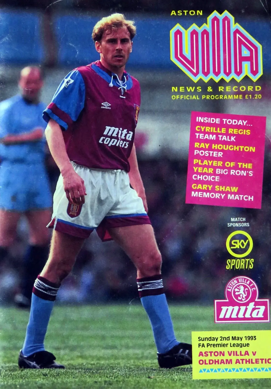Aston Villa vs. Oldham Athletic (May 2, 1993)