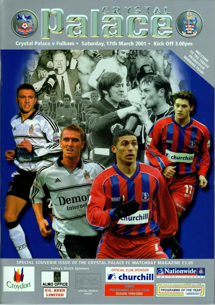 Crystal Palace vs. Fulham (March 17, 2001)