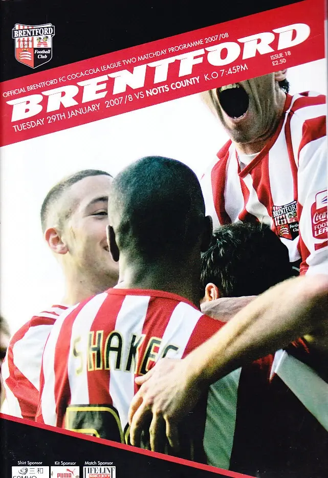 Brentford vs. Notts County (January 29, 2008)