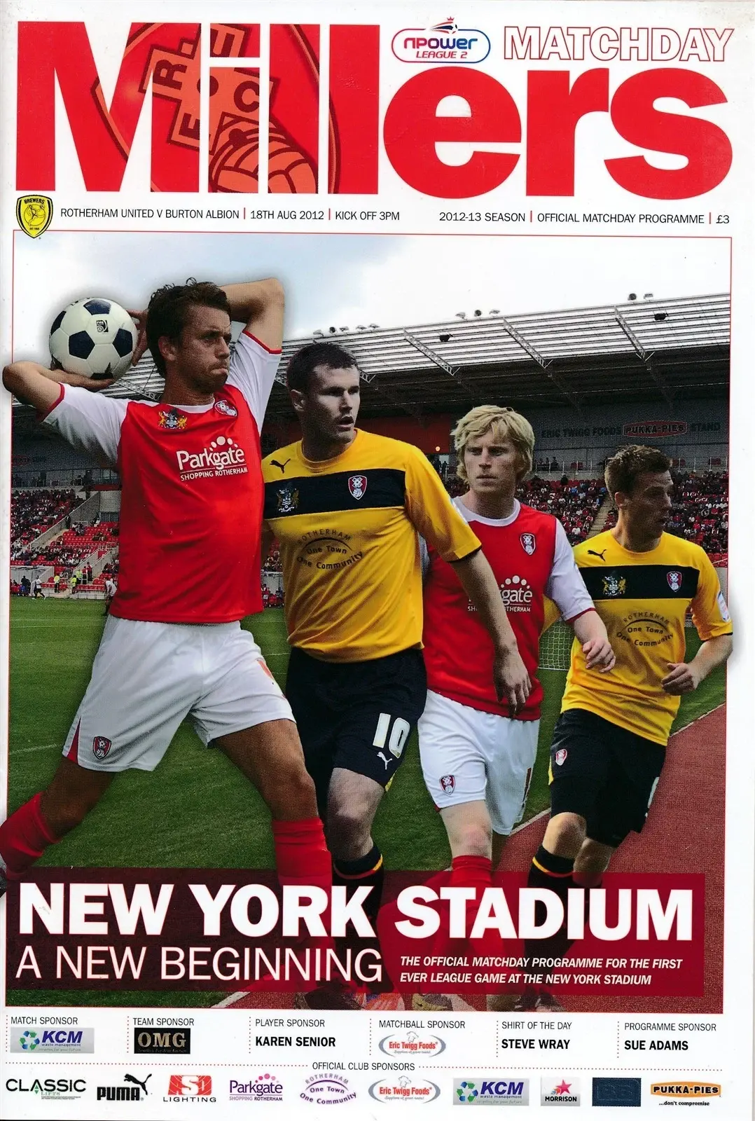 Rotherham United vs. Burton Albion (August 18, 2012)