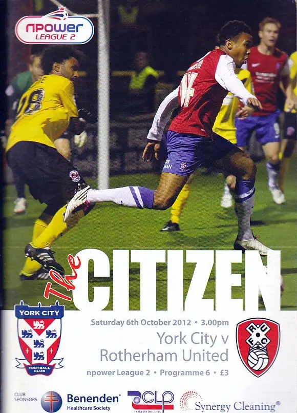 York City vs. Rotherham United (October 6, 2012)