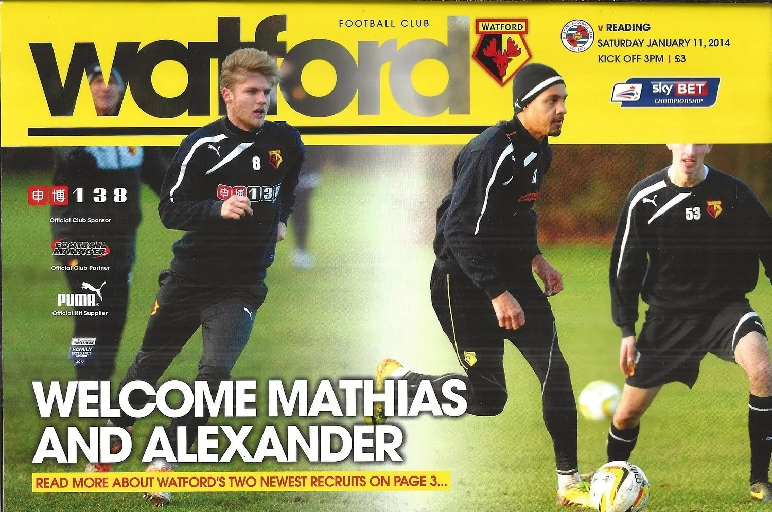 Watford vs. Reading (January 11, 2014)