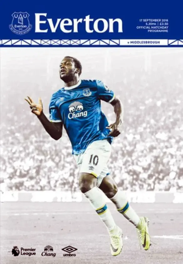 Everton vs. Middlesbrough (September 17, 2016)
