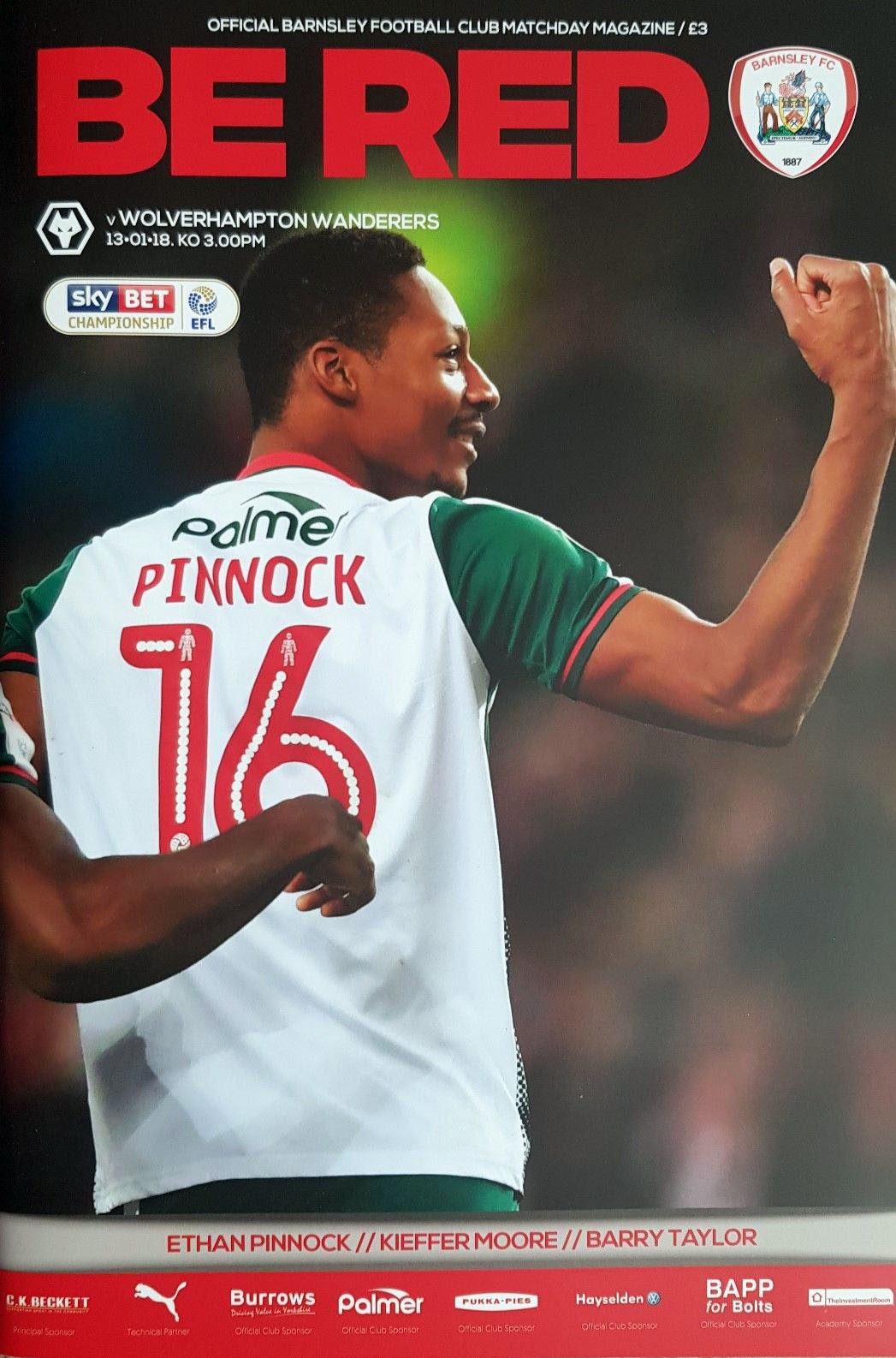 Barnsley vs. Wolverhampton Wanderers (January 13, 2018)