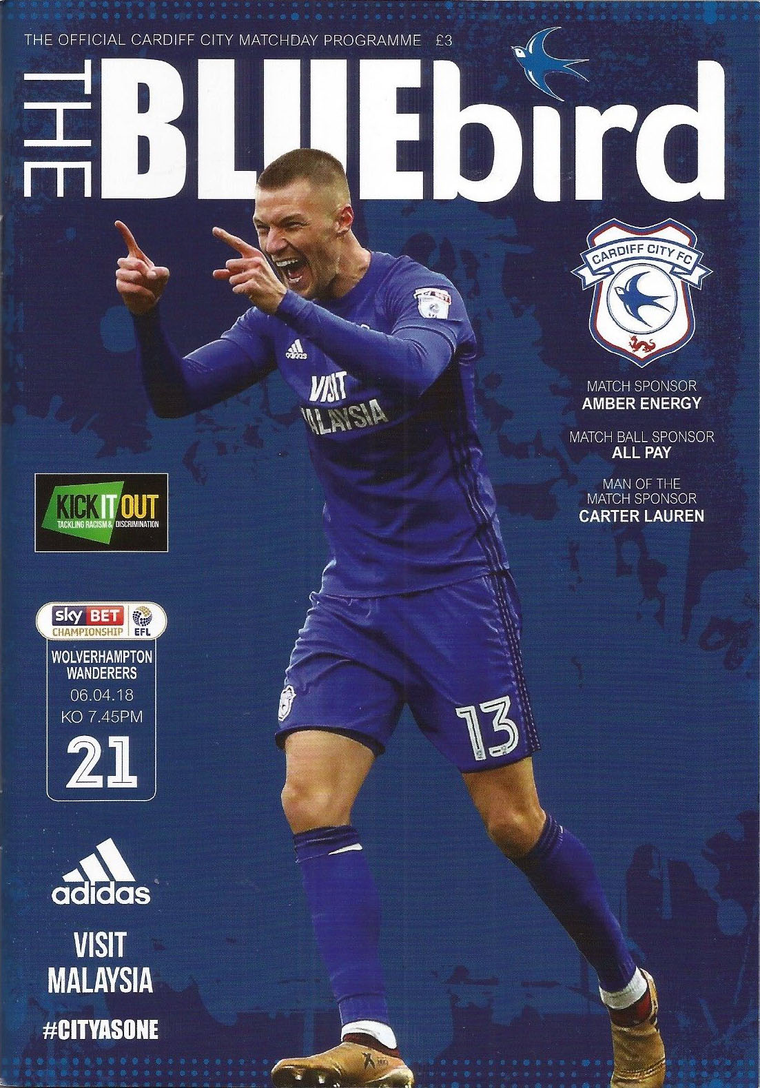 Cardiff City vs. Wolverhampton Wanderers (April 6, 2018)