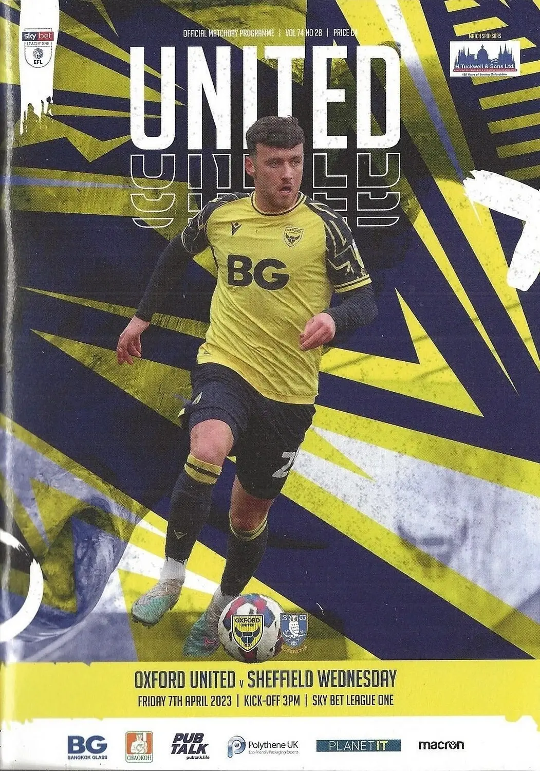 Oxford United vs. Sheffield Wednesday (April 7, 2023)