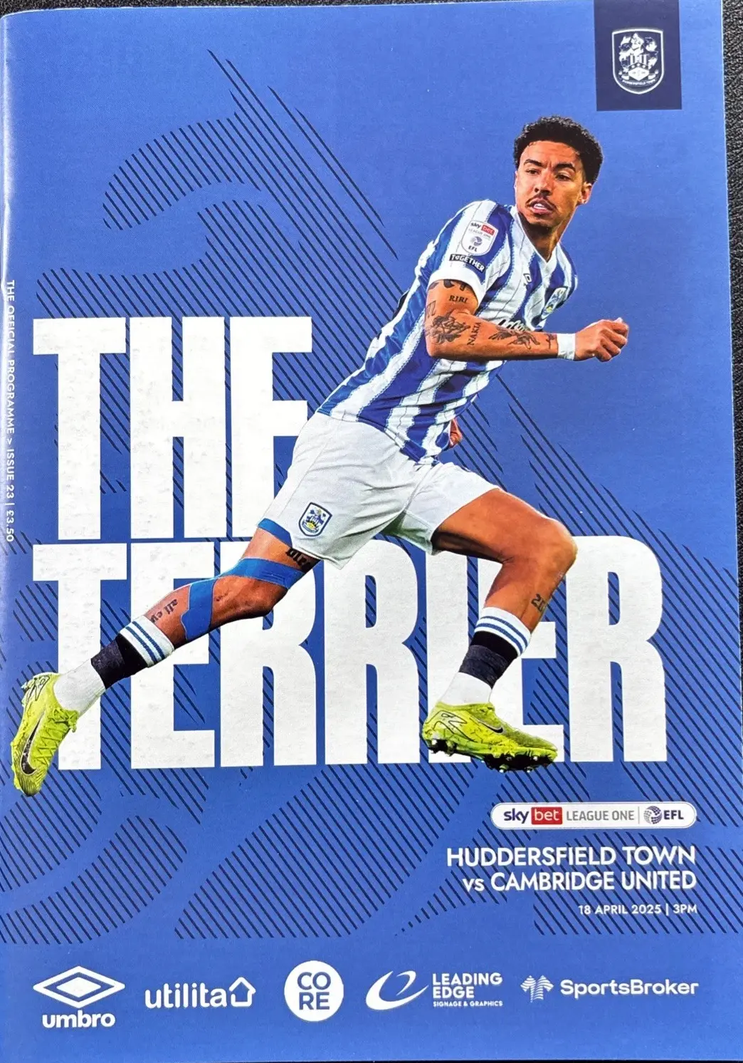 Huddersfield Town vs. Cambridge United (April 18, 2025)