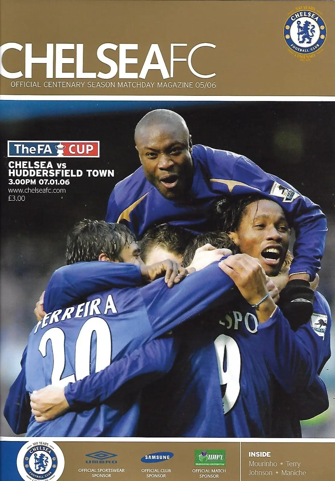 Chelsea vs. Huddersfield Town (January 7, 2006)