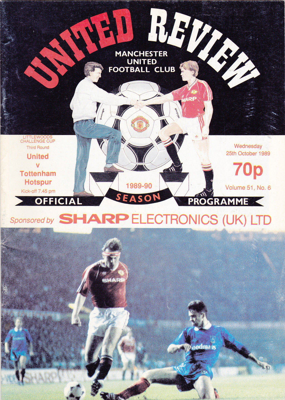 Manchester United vs. Tottenham Hotspur (October 25, 1989)