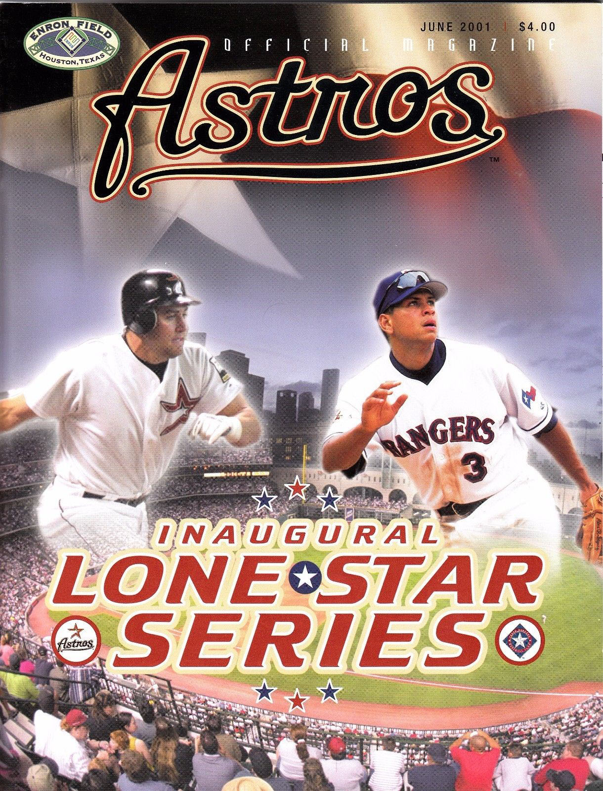 2001 Houston Astros program