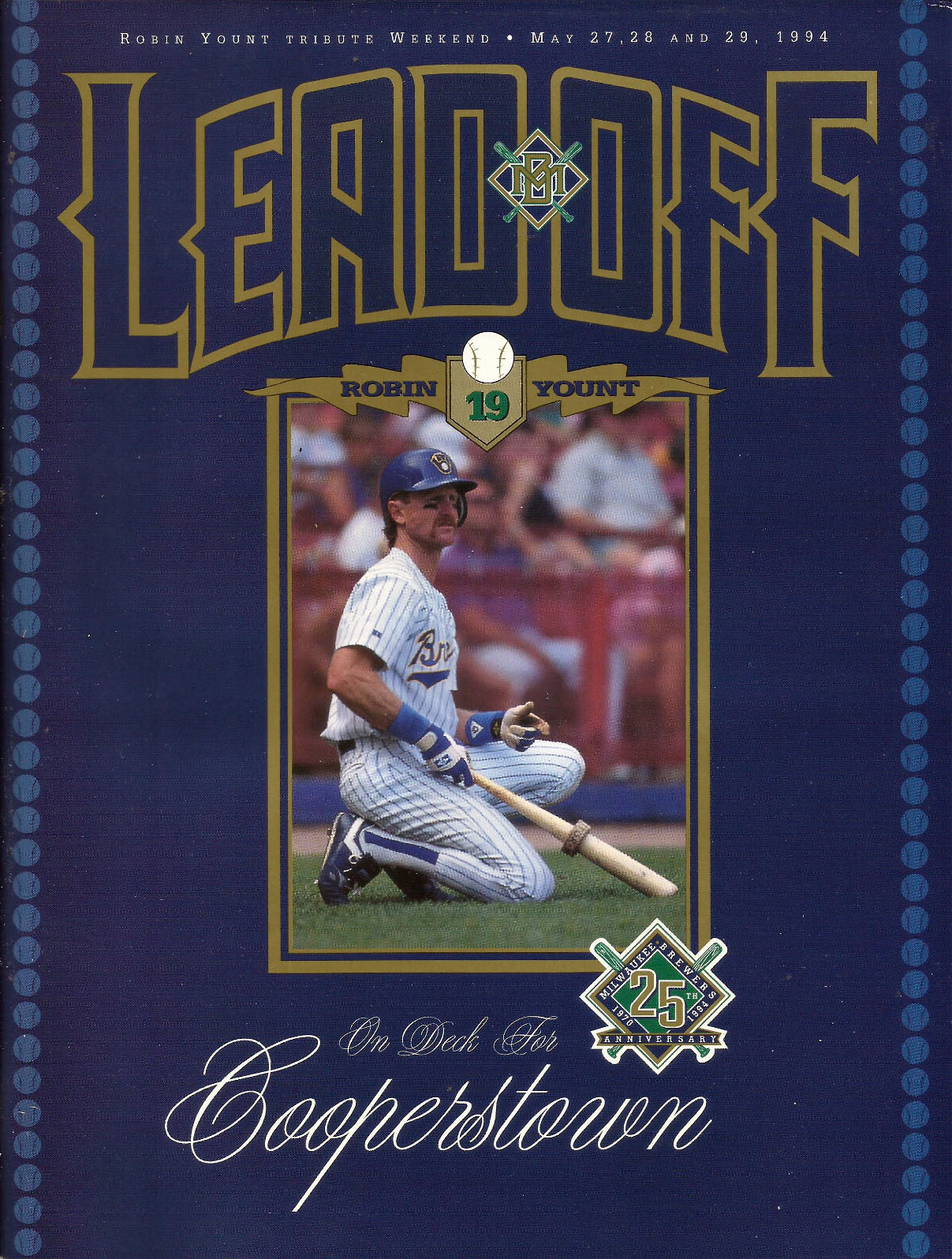1994 Milwaukee Brewers  program