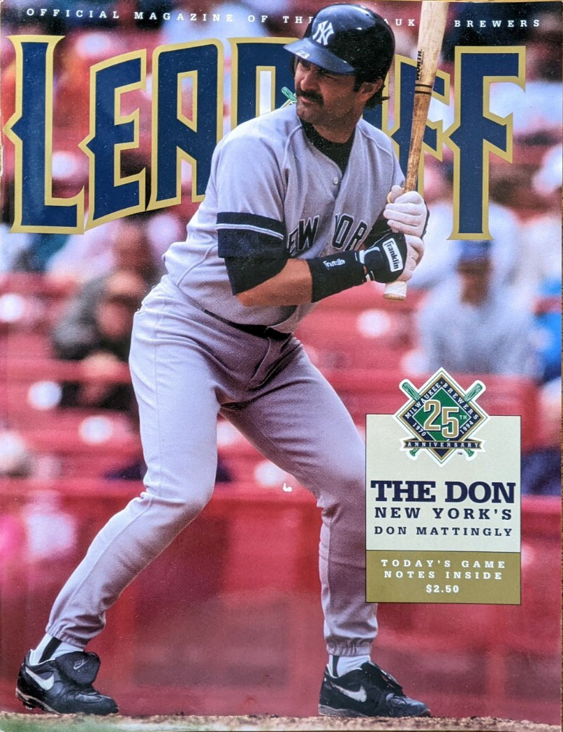 1994 Milwaukee Brewers program