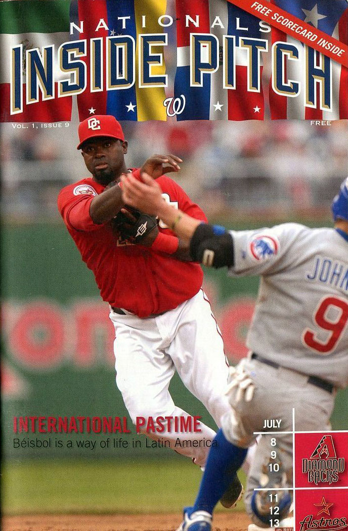 2008 Washington Nationals program