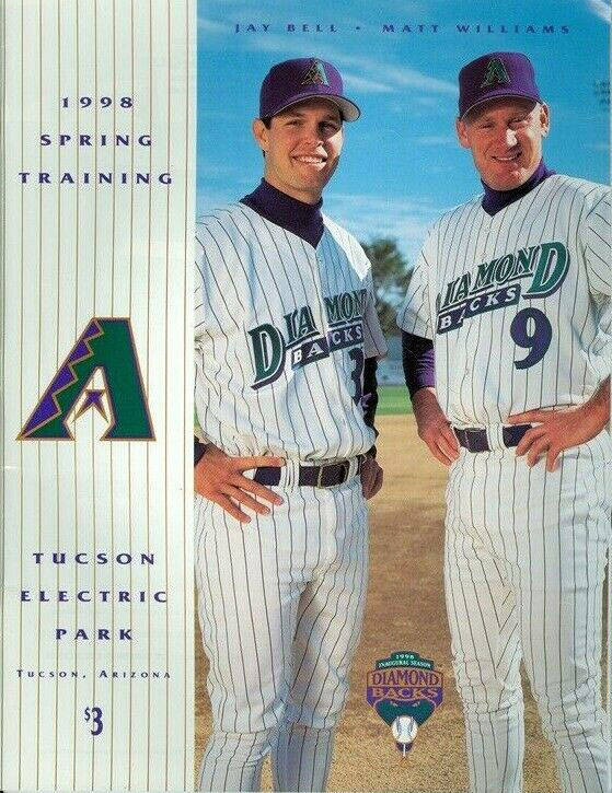1998 Arizona Diamondbacks spring training program