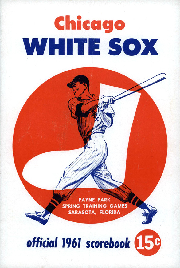 1961 Chicago White Sox spring training program