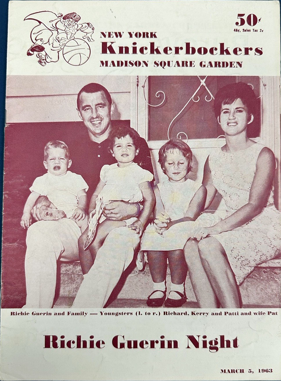 1962-63 New York Knicks program